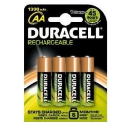 BATTERIE RICARICABILI STILO AA 1300MAH CONF. 4PZ