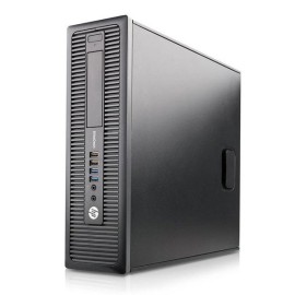 PC 800 G1 SFF INTEL I5-4 GEN. 8GB 240GB SSD - WINDOWS COA - RICONDIZIONATO - GAR. 6 MESI