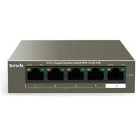 SWITCH RETE 5 PORTE 10/100/1000 TEG1105P-4-63W POE