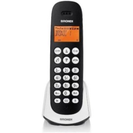 TELEFONO CORDLESS ADARA (BROADARABK/W) BIANCO/NERO