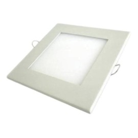 PANNELLO A LED 12W QUADRATO CORNICE BIANCA (AS-PANEL12W-Q)