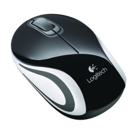 MOUSE MINI M187 NERO WIRELESS (910-002736)