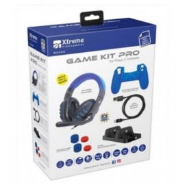 GAME KIT PER PLAYS 4 - KIT CUFFIA GAMING + BASE RICARICA + SILICON (90433)