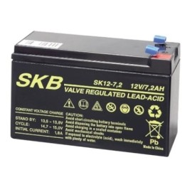 BATTERIA RICARICABILE SKB AL PIOMBO 12V 7,2A (39640610)