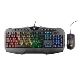 KIT TASTIERA E MOUSE T20 GAMING RGB - USB NERO (ITKMGMMT20)