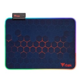 MOUSE PAD GAMING RGB E1 L - RGB 12 MODALITA' - NERO/ROSSO (ITMPE1RGBL)