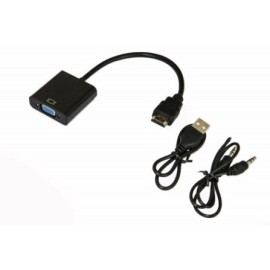 ADATTATORE HDMI A VGA CON AUDIO (LKADAT13)