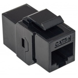 ACCOPPIATORE KEYSTONE JACK RJ45 CAT.6E NERO (NW-KU6P-BK)